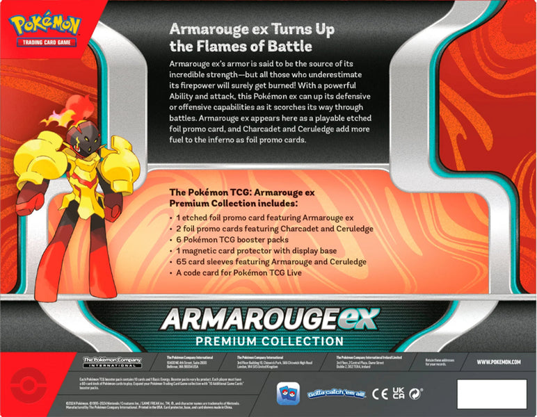 Pokemon Armarouge EX Premium Collection Box Image 2