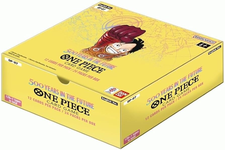 One Piece Card Game - 500 Years in the Future Booster Box OP07 (24 Packs) Image 2