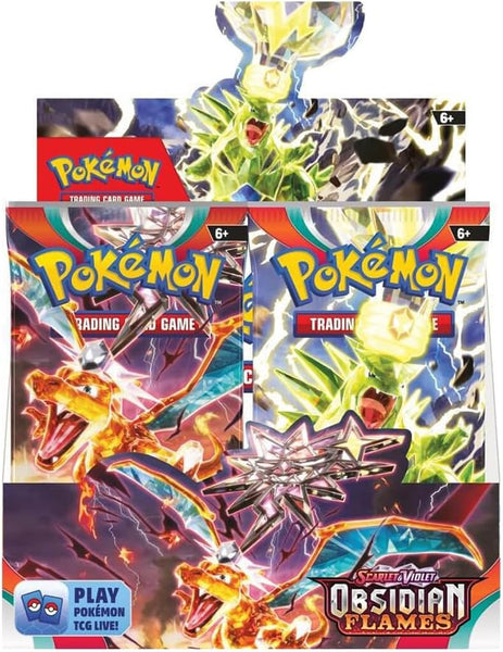 Pokemon Scarlet and Violet Obsidian Flames Booster Box (36 Packs) Image 2