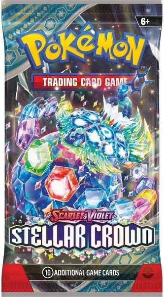 Pokemon Scarlet and Violet Stellar Crown Booster Box (36 Packs) Image 5