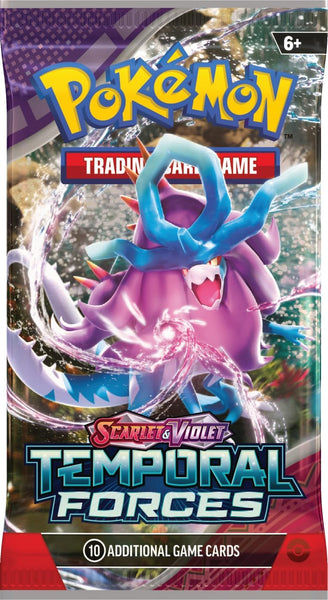 Pokemon Scarlet and Violet Temporal Forces Booster Box (36 Packs) Image 4