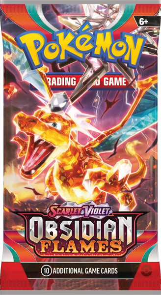 Pokemon Scarlet and Violet Obsidian Flames 3 Pack Booster Blister Image 5