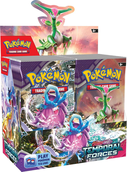 Pokemon Scarlet and Violet Temporal Forces Booster Box (36 Packs) Image 3