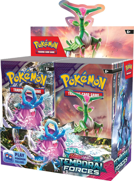 Pokemon Scarlet and Violet Temporal Forces Booster Box (36 Packs) Image 1