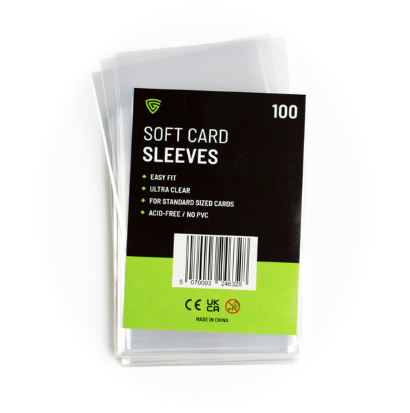 Gameshield Standard Soft Card Sleeves (100 Sleeves) Image 1