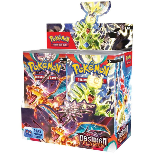 Pokemon Scarlet and Violet Obsidian Flames Booster Box (36 Packs) Image 1