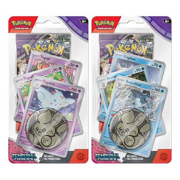 Pokemon Temporal Forces Premium Checklane Booster Blister (Sealed) Image 1