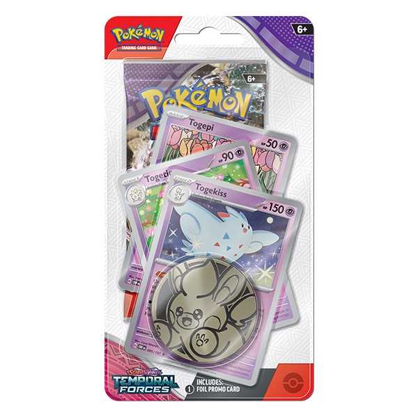 Pokemon Temporal Forces Premium Checklane Booster Blister (Sealed) Image 3